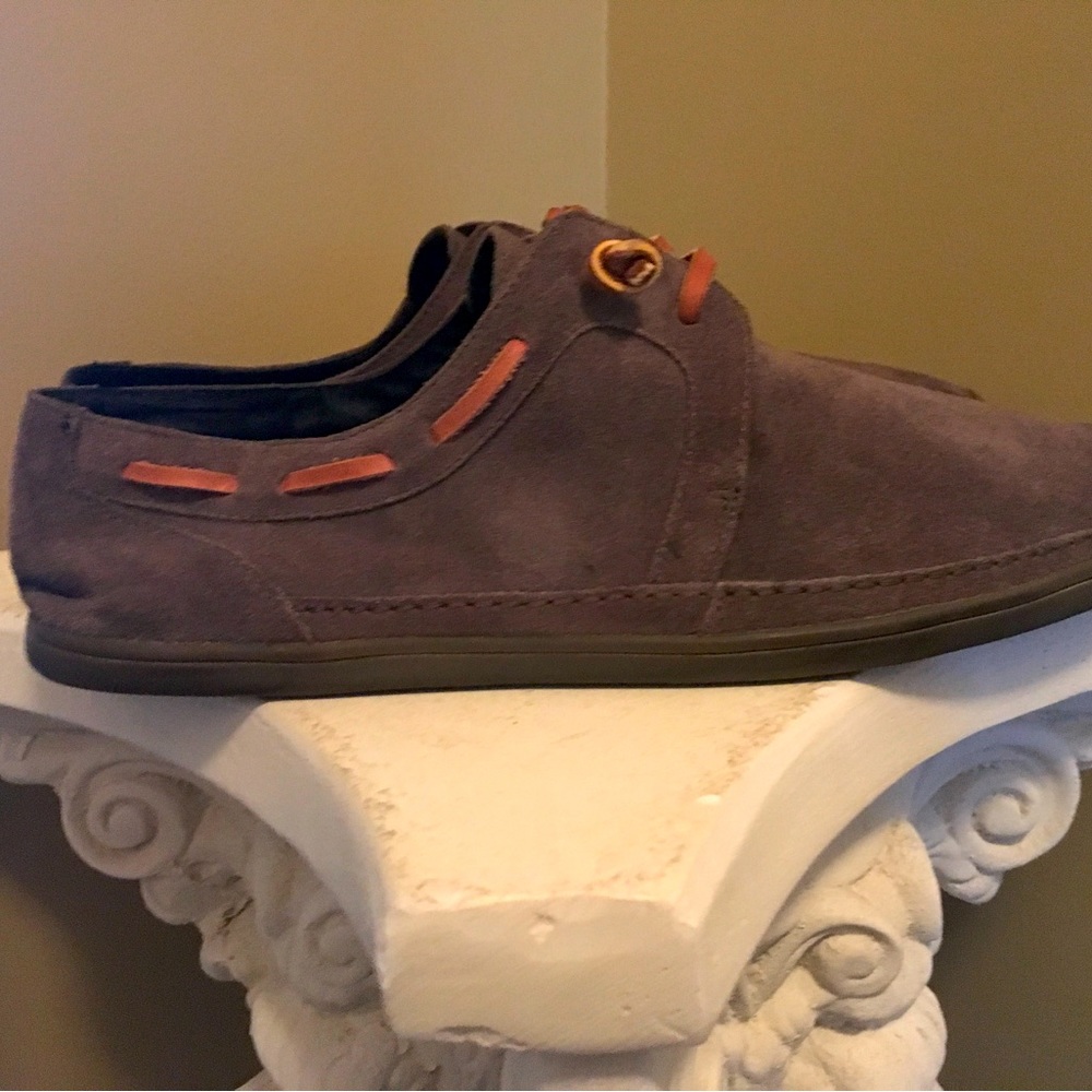 Bed Stu Olive Green Men’s Suede Loafers Sz. — 10.5